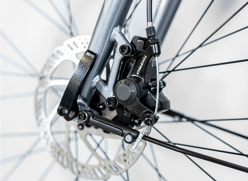 Trek Verve 1 Equipped Lowstep Hybrid Bike 2023 in Galactic Grey-6